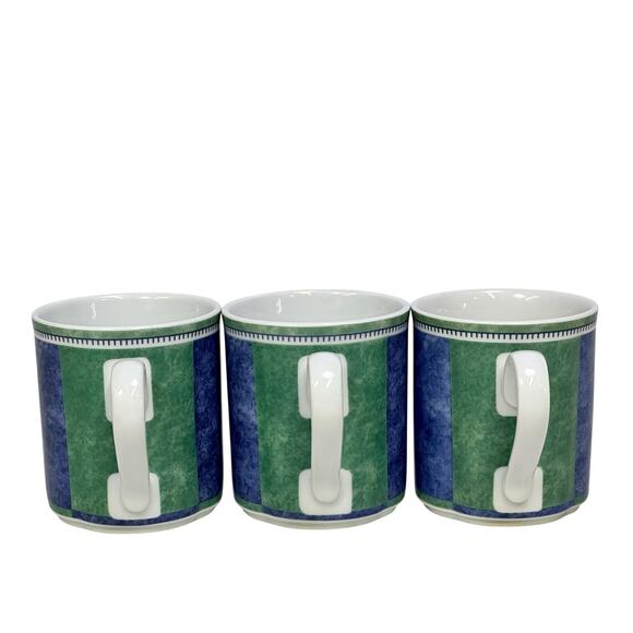 Villeroy & Boch Switch 3 1996-2020 Retired Costa 3.5" Mugs-Set of 3 - Picture 2 of 8